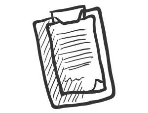 illustration of a contract